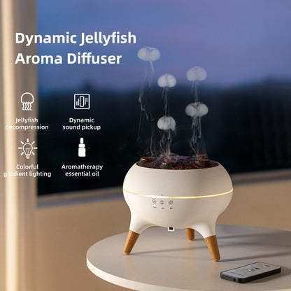 Dynamic jellyfish aroma diffuser